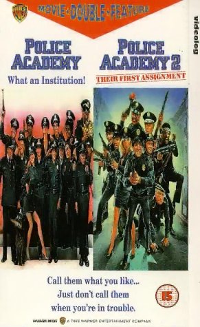 Preisvergleich Produktbild Police Academy 1+2 [UK-Import] [VHS]
