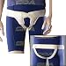 Produktbild SDA Professional Bilaterale Inguinal Spange Von OPPO - Post & Pre Chirurgie Inguinal Hernia Gürtel - Weiche elastische Haken & Loop Verschlüsse - Verstellbare gezielte Kompression - Becken Stabilisator / Schmerzlinderung Groin / NHS / fördert Blutkreislauf.