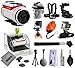 Produktbild TomTom Bandit 4 K Action Kamera mit Geteiltes + Brust Geschirr Halterung + Auto Saugnapf + Handgriff Stabilisator + Floaty Gurt + Handgelenk Handschuh Strap + Selfie Stick + Stativ + Reinigungsset