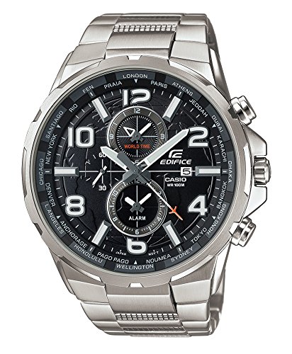 Casio Herren-Armbanduhr Edifice Analog Quarz Edelstahl EFR-302D-1AVUEF Casio Herren-Armbanduhr Edifice Analog Quarz Edelstahl EFR-302D-1AVUEF