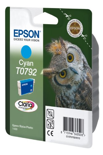 Epson T0792 Tintenpatron Eule, Singlepack cyan - 2