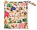 niceEshop(TM) Baby Infant Waterproof Zipper Wet and Dry Diaper Bag for Baby Carriage (Lion Elephant Print)