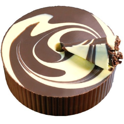 KOMPLETT-SET KÄSEHOBEL+CHOCO ROULETTE WEISS MARMORIERT ® + HAUBE - 3