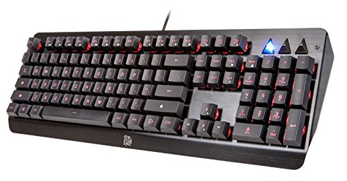 TT Esports Challenger Edge Gaming Teclado Negro