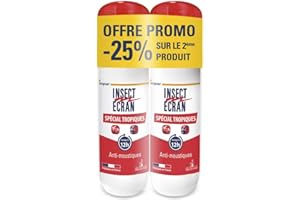 Insect Ecran Répulsif Peau Spécial Tropiques Lot de 2 x 75 ml