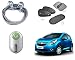 Auto Pearl Premium Quality Car Accessories Combo of Full Steel Towing Tow Cable 2000kgs 6mm Heavy Duty 4Mtr. & Godrej Click Car Air Freshner 9 ml - Green & Premium Quality Car Auto Window Side Chipkoo Sunshade Curtains Black Set of 5 Pcs. RS.1056.00