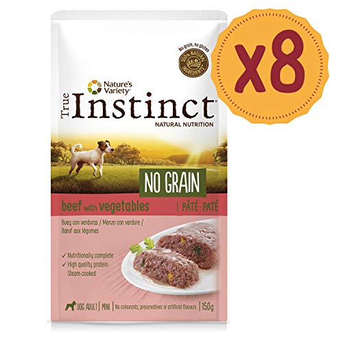 True Instinct No Grain Manzo - PatÃ© - Mini - Adult 150G X 8-1200 Gr