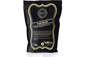 SHANGRI-LA COFFEE Monkey Business Coffee - Chicchi Di Caffè Macinato Kopi Luwak Selvatici - 1 Chilogrammi (Altri Pesi E Tipi Di Fagioli Disponibili) - Sourced Sostenibile (Dall'indonesia)