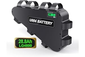 Unit Pack Power Batteria per bici elettrica 48V 52V 24Ah / 28,8Ah con adatta per 1500W 12000W 1000W Bafang Mid Drive e kit ruota di conversione Ebike(con caricatore UE)