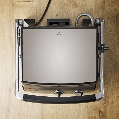Rommelsbacher KG 2020 – Kontaktgrill, 2000 Watt, Edelstahl - 6