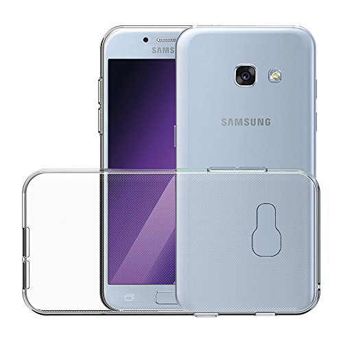 AICEK Funda Samsung Galaxy A5 2017  Samsung Galaxy A5 2017 A520F Funda Transparente Gel Silicona Galaxy A5 2017 Carcasa para Samsung Galaxy A5 2017 5 2