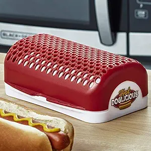 ONPRIX Microwave Hot Dog Cooker, Mini Hog Dog Sausage Maker Safe DIY Kitchen Gadgets Oven Tools