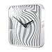 Produktbild Sigel WU120 moderne, große Design-Wanduhr, Modell opta, weiß-grau, 35x35 cm, reddot design award 2014 Gewinner