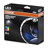 Vielfältige Individualisierungsmöglichkeiten der Innenbeleuchtung durch 16 frei wählbare Farbvarianten, 16 einstellbare Helligkeitsstufen und 5 verschiedenen Modi  (Flash, Strobe, Fade, Smooth, Solid).