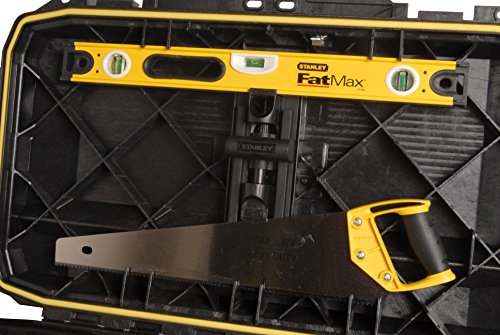 Stanley FatMax Mobile Montagebox „Structural Foam“, 113 Liter Ladevolumen, Schwerlasträder, Metallschließen, 1-94-850 - 5