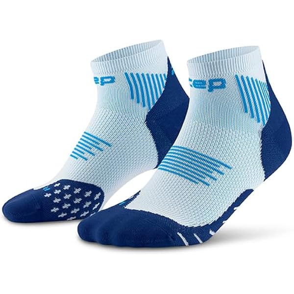 CEP Chaussettes De Compression Femme - The Run Low Cut V4 - Vert
