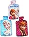 Produktbild 2 Stück _ Kirschkernkissen - " Disney Frozen - die Eiskönigin " - Körnerkissen für Mikrowelle / Plüschtier - Wärme / Wärmekissen - Heizkissen Körner - wärmen + kühlen - groß Kuscheltier - für Kinder Babys und Erwachsene - superweich - Olaf - völlig unverfroren Prinzessin Anna Arendelle - Baby / Wärmetier - Nacken - Kinderwärmflasche