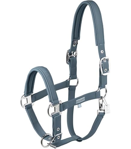 Cabezada Eskadron HERITAGE - Piel Sintética, Doble Pasador, Trenzada, Para Caballo (Nueva)