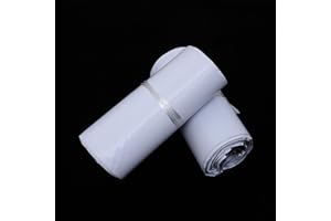 BIGJIYU 100 Piezas Bolsas Plástico para Envíos 15x25cm,Bolsas Envio Ropa Vinted 15x25cm,Bolsas para Envíos A5 para Envíos Autoadhesivas e Impermeables para el Envío de Ropa,Cajas