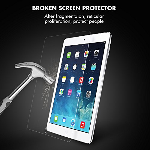 iPad mini Panzerglas folie,aiMaKE iPad mini 2 Panzerglas Displayschutzfolie | Panzerglas schutzfolie für iPad mini 1 / 2 / 3 | 99% HD Ultra-klar glasfolie glasfolie - 4