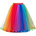 Regenbogen Kostüm Damen 2-teilig – Tüllrock & Accessoires Für Karneval, Pride & Mottoparty