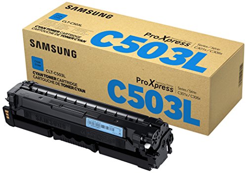 Samsung CLT-C503L/ELS Original Toner Cyan - Kompatibel mit: SL-C3010ND | C3060FR
