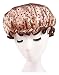 Double Layer Adult Waterproof Bath Shower Cap Bathing Cap Coffee RS.1863.00