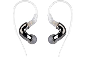 EZ EAR WGZBLON Mini-In-Ear-Kopfhörer, extra Bass, 6 mm, leichte Membran, dynamischer Treiber, HiFi-Kopfhörer, kleines Volumen, große Power-Kopfhörer mit abnehmbarem, beschichtetem Kupferkabel, kabelgebundene