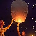 ACTIMOB Premium Chinese Sky Lanterns 2019-2020 Edition | Authentic Kongming Lantern | Approved Gold Safety Standards | Mixed Colored, 10pcs. – 100% Biodegradable and Environment Friendly.