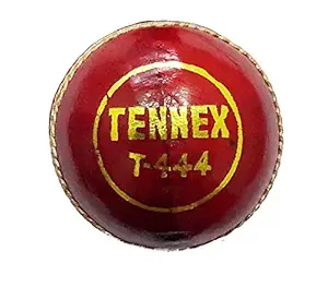 Tennex Cricket Leather Ball T-444 Brown Pack of 2
