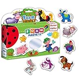 imanes bebe amazon IMANES EDUCATIVOS PARA NIÑOS: Imanes no solo son juguetes divertidos sino también útiles. Desarrollan el pensamiento creativo; amplía el concepto del mundo que lo rodea y amplía el vocabulario. También desarrollan atención, memoria, fantasía. "NOMBRE DEL ANIMAL", "CÓMO SE LO DECIR", "QUÉ ANIMAL DE COLOR" son juegos muy útiles para jugar, ¡pero puedes pensar en los juegos una y otra vez! Al hacerlo, un niño aprende y se desarrolla jugando.