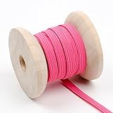  StoffMetropole Buntes Elastic Gummiband -Magenta -6mm
