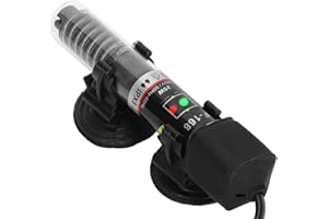 ASTIBYM Réchauffeur submersible, réglage de la température de la tige de chauffage pour aquarium, prise européenne 25 W pour un usage domestique pour l'eau de mer
