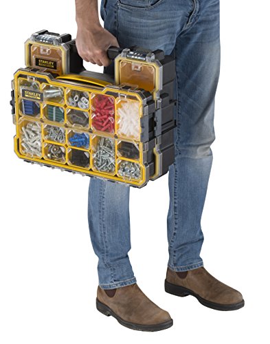 Stanley FatMax Profi-Organizer 2/3, Hochtransparent, Kratz-und Schlagfest, stapelbar, 1 Stück, FMST1-75779 - 7