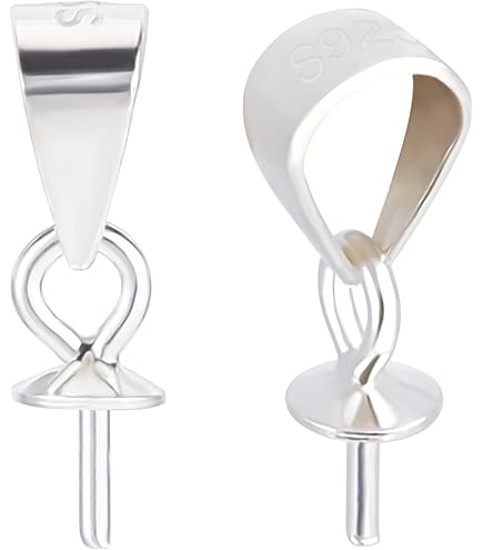 Beebeecraft 6 Pièces 2 Tailles Fermoir à Pincer 925 Crochets à