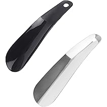 Chausse-pied, 14 X 4 Cm Court Chausse-pied Petit Portable Pratique Voûte épaisse Modérée Chaussure Cuillère Langue Chausse-pied Avec Trou De Suspension Voyage Portable Pour Personnes(bleu