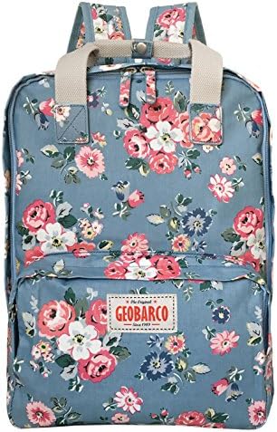 Candy Rose Vintage Floral Print Women Backpack Handbag Travel Bag School Bag for Girls (RC118)