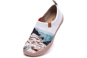 UIN Wandern Slip On Schuhe Damen Rot