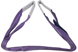 SECURE FIX DIRECT Lifting Strops Polyester Webbing Sling 1T Capacity 4M Long 60MM Wide