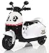 Produktbild Klasse Kinder Elektro Roller Motorrad Dreirad mit Soundeffekten Panda White 6V 20Watt