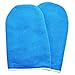 BF New Synthetic Cotton Blue Paraffin Wax Protection Hand Gloves Soak Off UV Gel Nail #391BU