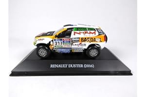 OPO 10 - Coche 1/43 Compatible con Renault Duster 2016# 317 Emiliano Spataro Rallye Dakar 2016 (DK587)