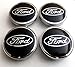 Produktbild Ford Nabenkappen-Set, 4 Nabenkappen für Alufelgen, 60 mm, mit dunkelblauem / silberfarbenem logo
