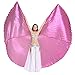 Produktbild Dance Fairy Rose Bauchtanz Isis Flügel Props,Einschließlich Stöcke