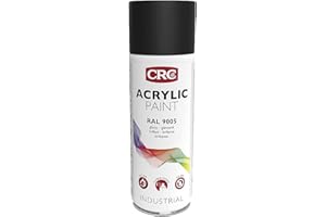 CRC ACRYL RAL 9005 NEGRO SATINADO 400 ML