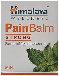 Himalaya Pain Balm (45gm) - STRONG | Fast Relief from Pain (MINT) Pack of 4 (45gm x 4) 180gm