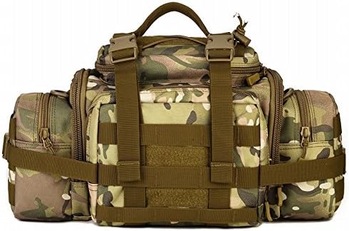HYOUSANN 3-Way Molle Military Large Capacity Waist Pack CP