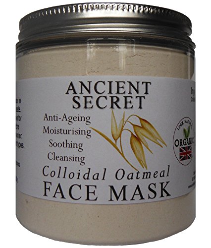 New Formula - Organic Colloidal Oatmeal - Kaolin / China Clay Organic Face Mask/Masque Anti Aging, Psoriasis, Eczema, Acne Treatment