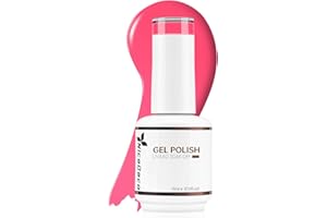 Nicedeco Esmaltes Semipermanentes Para Uñas UV/LED Soak-Off Colores Vibrantes y Duraderos 15ML 009