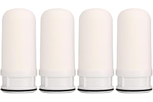 SUIOPPYUW 4pcs Flowpure Tap Filter Cartridge Purify Water For Healthier Living Advanced Replacement Filter Cartridge For PureFlow